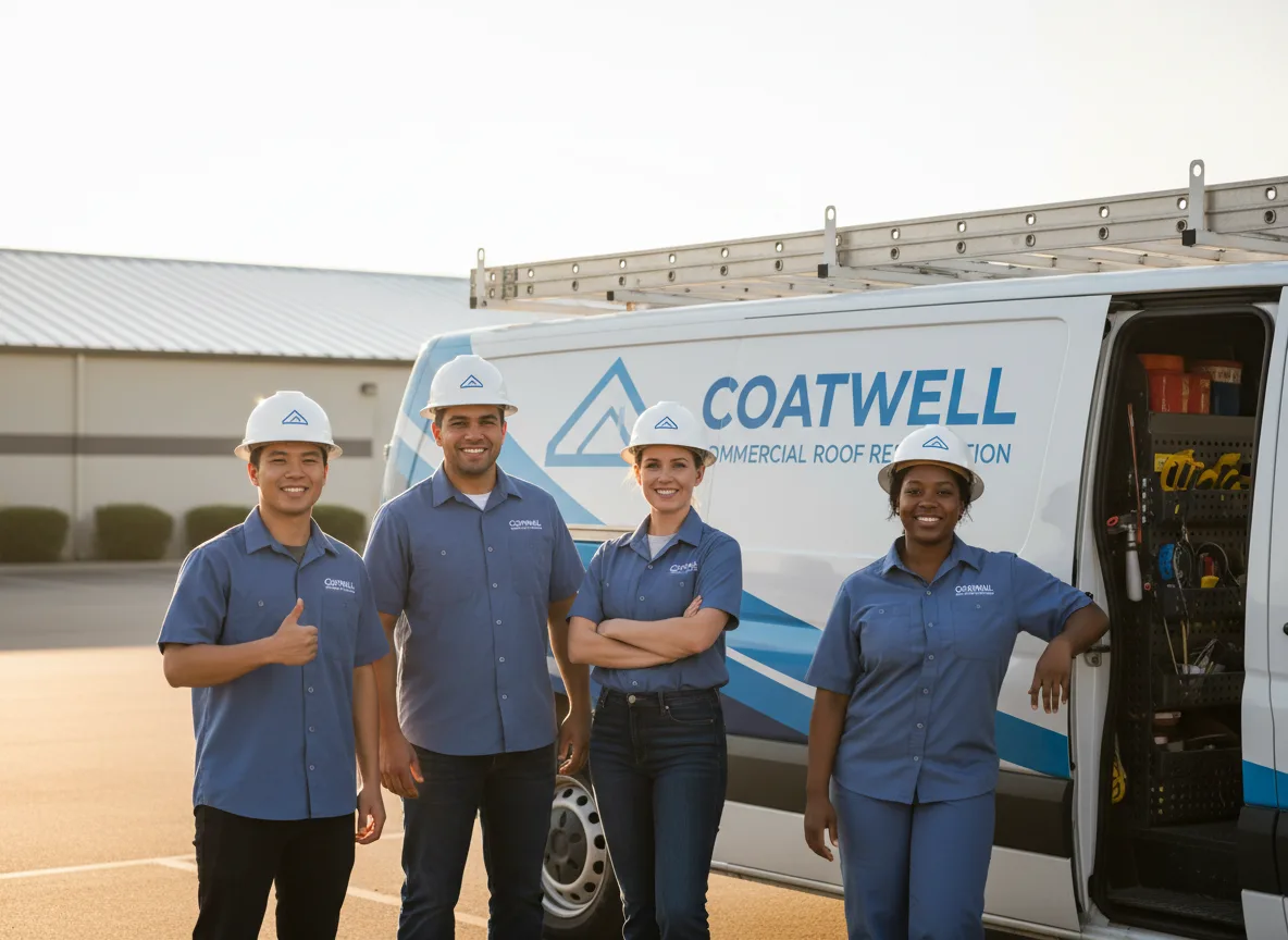 Commercial roof coating company in Glen Gardner, NJ